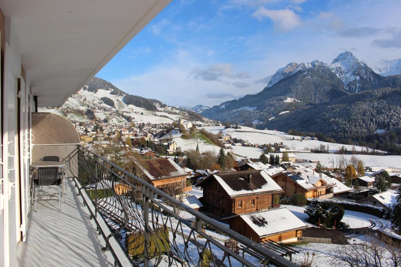 Apartmán Rosat 13 Chateau-d'Oex Exteriér fotografie