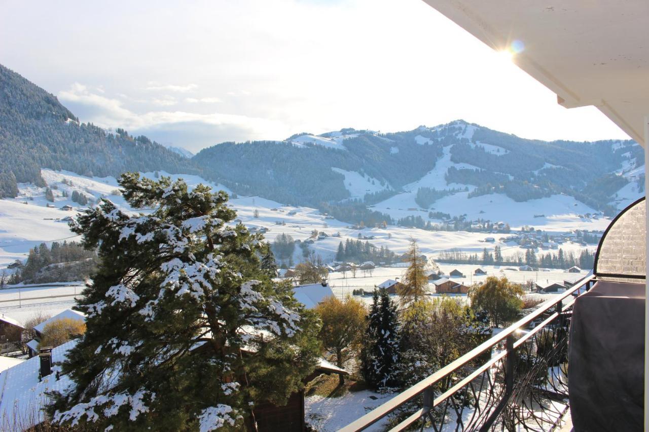 Apartmán Rosat 13 Chateau-d'Oex Exteriér fotografie
